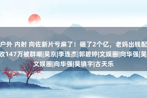 户外 内射 向佐新片亏麻了！砸了2个亿，老妈出钱配头作配，仅收147万被群嘲|吴京|李连杰|郭碧婷|文娱圈|向华强|吴镇宇|古天乐